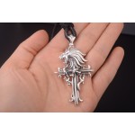 925 Silver Cross Pendant - Final Fantasy VIII Griever Legendary Edition