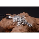 925 Silver Cross Pendant - Final Fantasy VIII Griever Legendary Edition