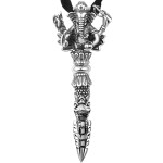 925 Silver Ganesha Vajra Pendant