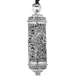 990 Pure Silver Thai Silver Antique Guanyin Openwork Pendant