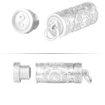 Pt950 Platinum Four Divine Beasts & Bagua Talisman Pendant