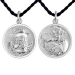 925 Silver Zhong Kui Thai Silver Pendant - Blessing & Home Protection Deity