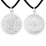 Pt950 Platinum Palden Lhamo Vajra Pendant