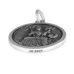 925 Silver Ksitigarbha Bodhisattva Pendant