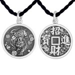 925 Silver Pi Xiu Wealth Attraction Pendant