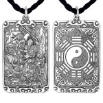 925 Silver Thunder Patriarch Bagua Pendant