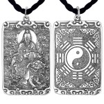 925 Silver Taiyi Jiuku Tianzun Bagua Pendant