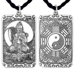 925 Silver Taishang Laojun Bagua Pendant