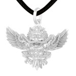 Pt950 Platinum Garuda Divine Bird Pendant