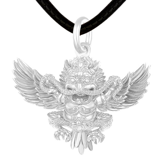 Pt950 Platinum Garuda Divine Bird Pendant