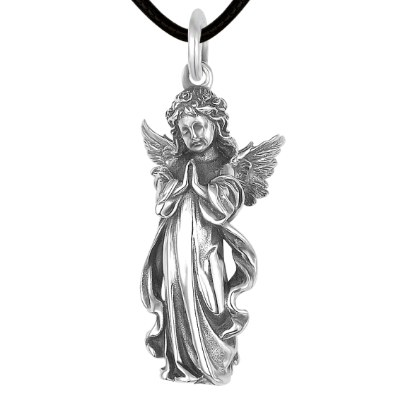 925 Silver Holy Angel Pendant