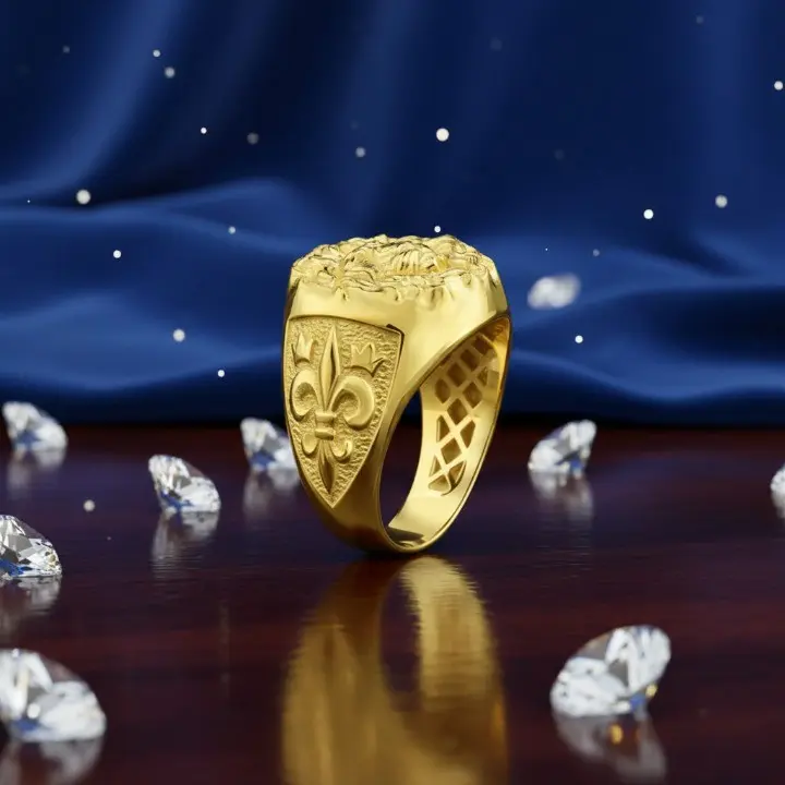 Egyptian Guard - Sovereign Lion Ring