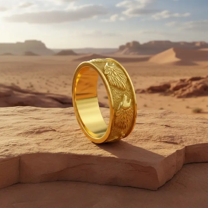 Life & Totem - Lunar Howl Ring